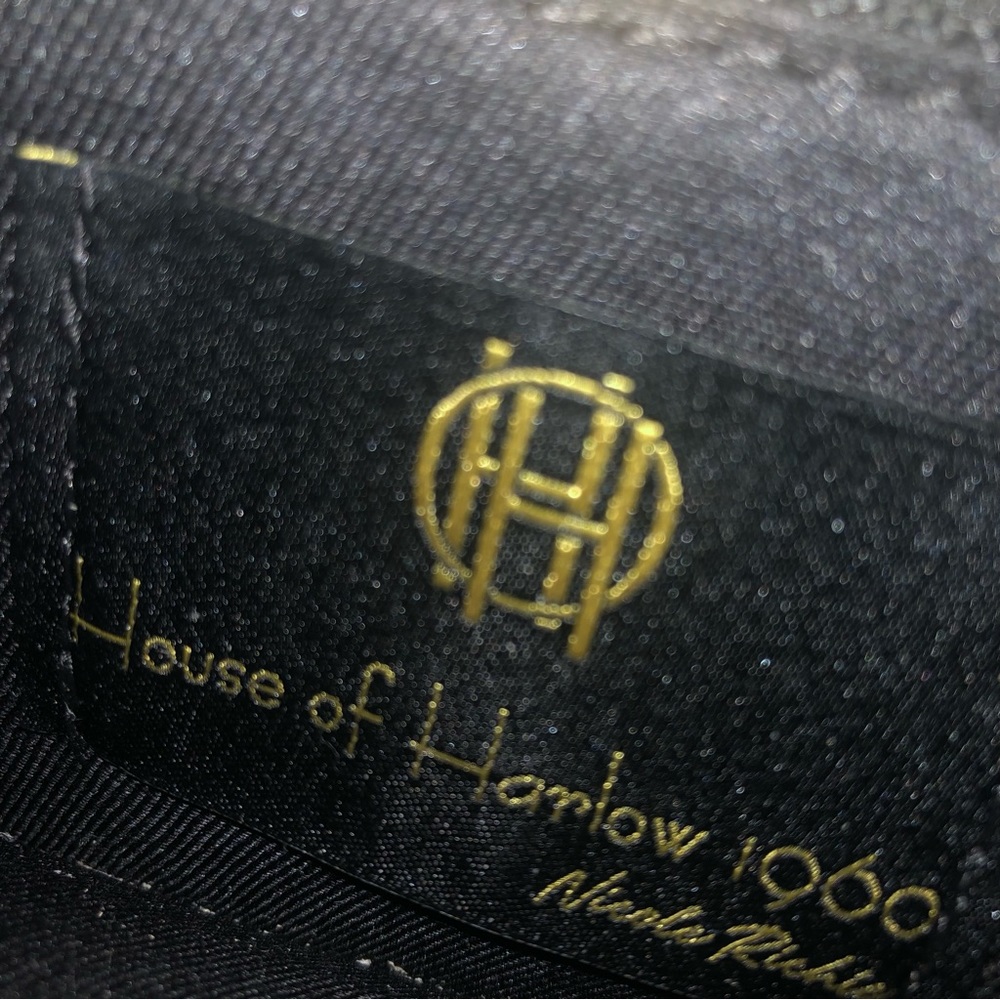 House Of Harlow 1960 Croco Embossed Leather Structured Crossbody/Shoulder Bag - Picture 8 of 14